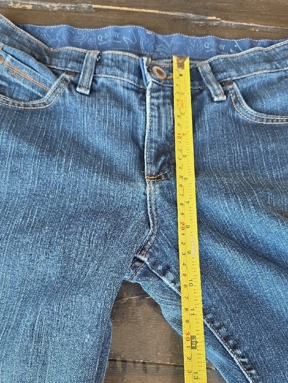 (7/8 X 32)Wrangler Women's Dark Blue Boot-Cut Jeans Western Country Rodeo Q-Baby - Picture 6 of 10
